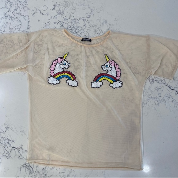 Fashion Nova Unicorn tee - Picture 2 of 7